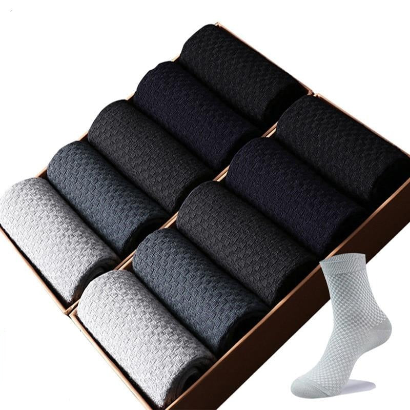 Chaussettes en Fibre de Bambou CÉLINE - Lot de 10 Paires Confort et Durabilité