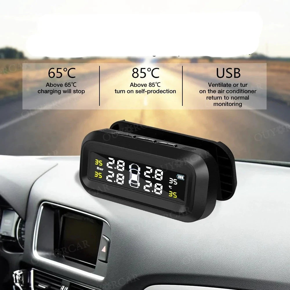 Moniteur Intelligent de Pression des Pneus Sans Fil