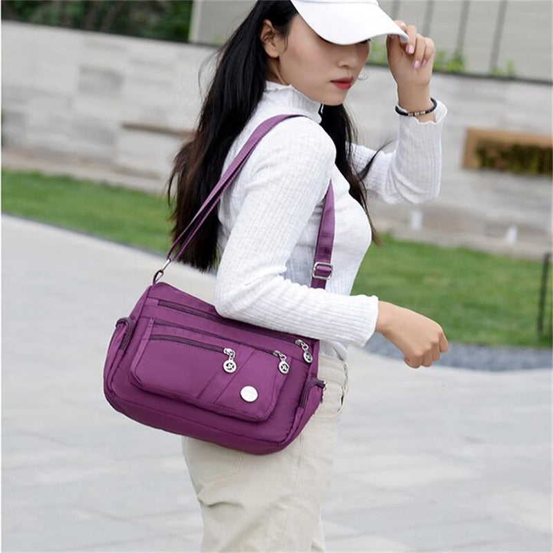 Sac à Main Oxford Grande Capacité avec Bandoulière Ajustable