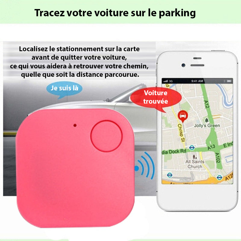 Traceur GPS Anti-Perte Compact pour Portefeuille et Sac à Main