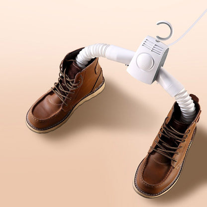 Séchoir électrique 2 en 1 pour linge et chaussures