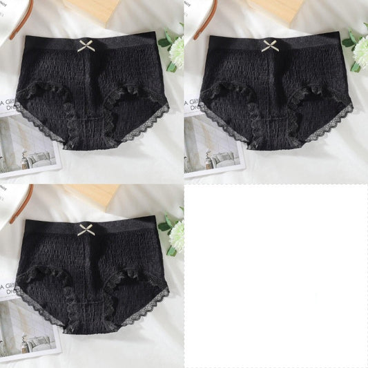 Culottes anti-bactériennes en coton pour femme - Lot de 3