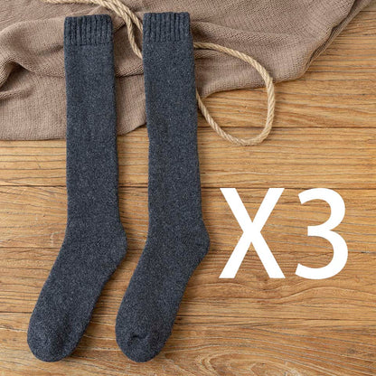 Chaussettes Longues en Laine Mérinos pour un Confort Hivernal Inégalé