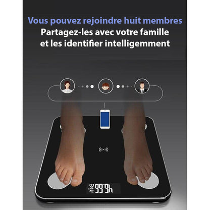 Balance Électronique Intelligente avec Suivi de Santé Avancé