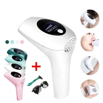 Épilateur laser à lumière pulsée pour une peau douce et durable