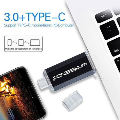 Clé USB 3.0 64GO Multifonctions : Stockez et transférez en toute simplicité !