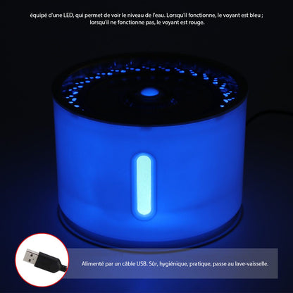 Fontaine à eau intelligente pour chiens et chats, hydratation facile