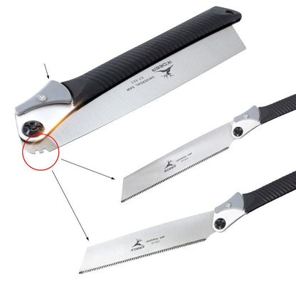 Scie à main japonaise en acier - Performance et Précision