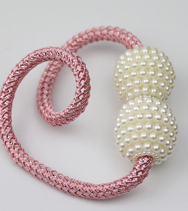 Lot de 3 porte-rideaux magnétiques colorés pour une déco élégante