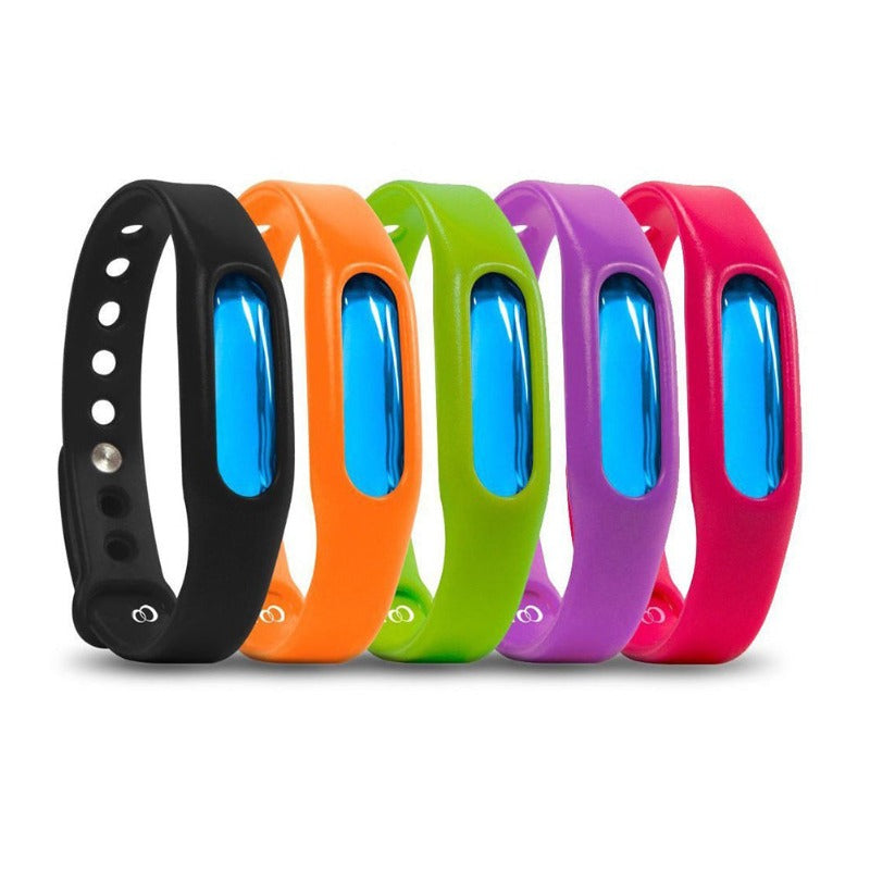 Lot de 5 - Bracelet anti-moustique