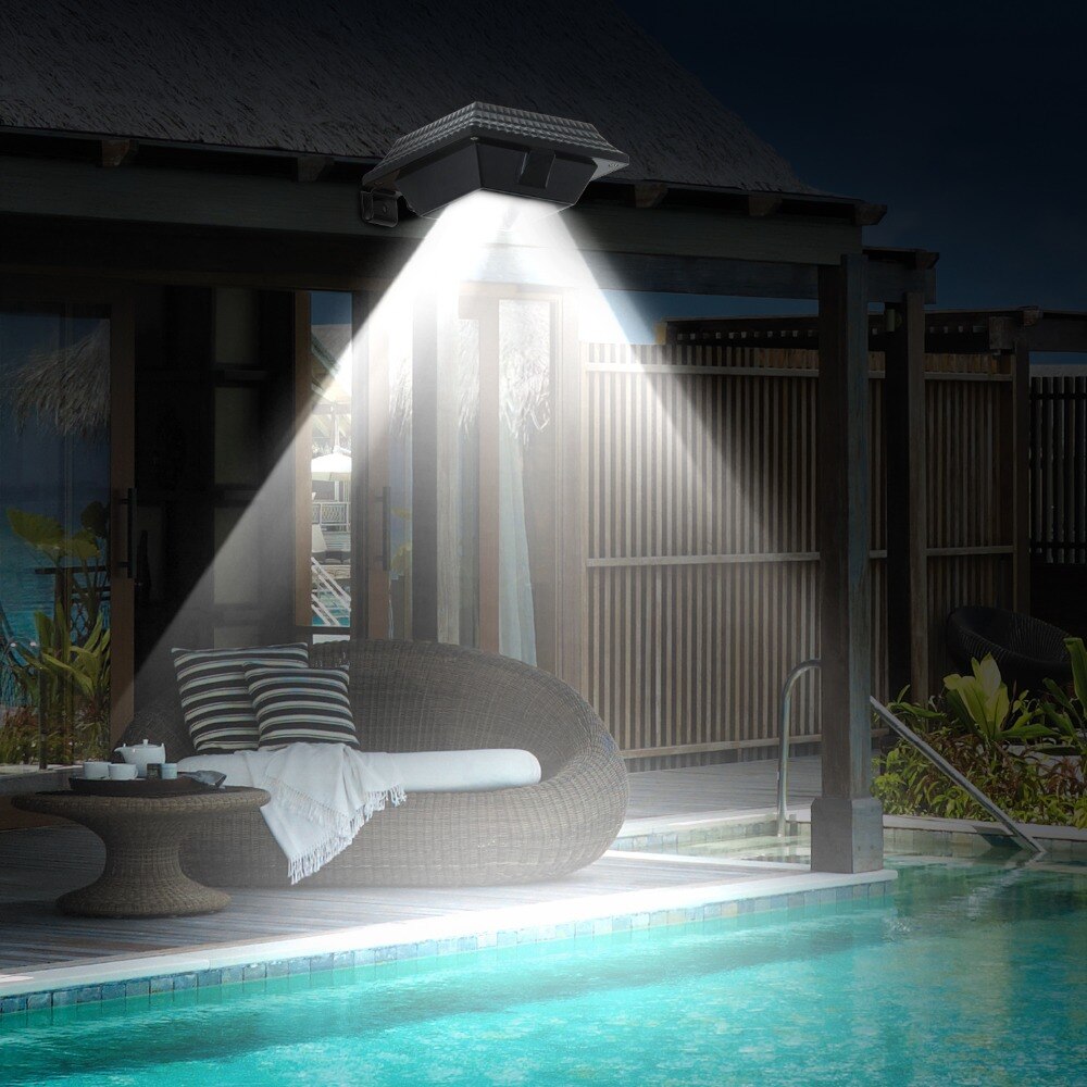 Lampes solaires LED pour gouttière - Lot de 2 élégantes et pratiques