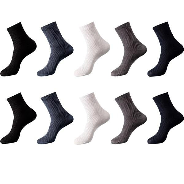 Chaussettes en Fibre de Bambou CÉLINE - Lot de 10 Paires Confort et Durabilité