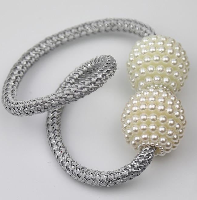 Lot de 3 porte-rideaux magnétiques colorés pour une déco élégante