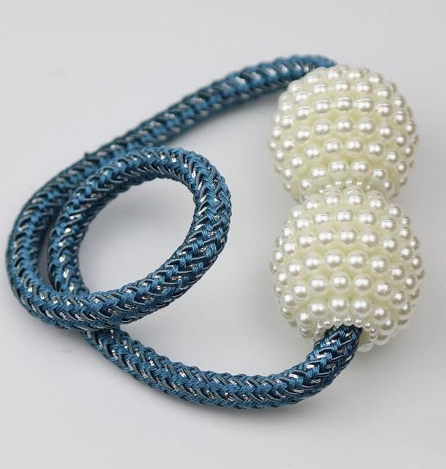 Lot de 3 porte-rideaux magnétiques colorés pour une déco élégante