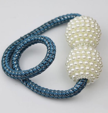 Lot de 3 porte-rideaux magnétiques colorés pour une déco élégante