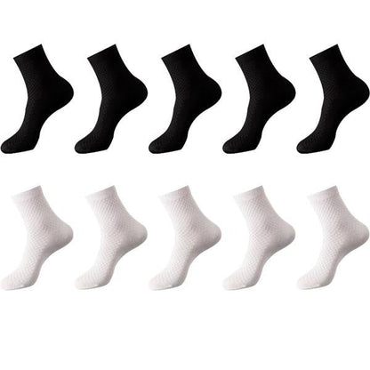 Chaussettes en Fibre de Bambou CÉLINE - Lot de 10 Paires Confort et Durabilité