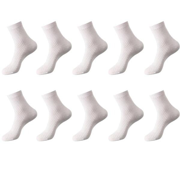 Chaussettes en Fibre de Bambou CÉLINE - Lot de 10 Paires Confort et Durabilité
