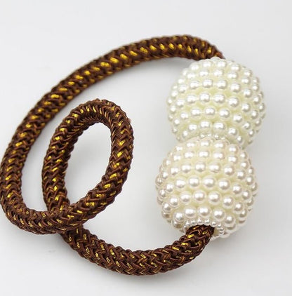 Lot de 3 porte-rideaux magnétiques colorés pour une déco élégante