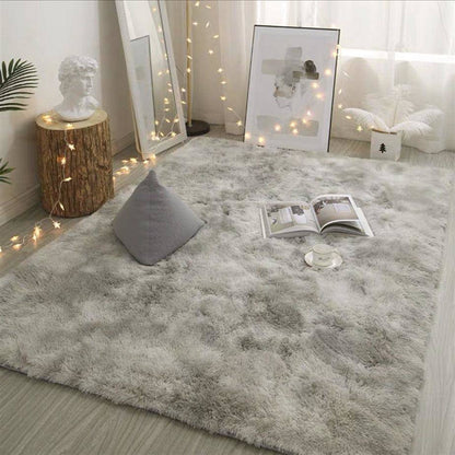 Tapis Peluche Douillet pour Salon et Chambre à Coucher