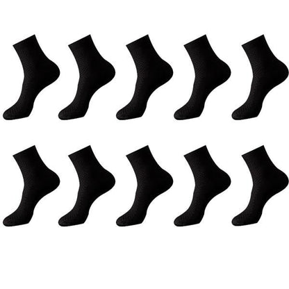 Chaussettes en Fibre de Bambou CÉLINE - Lot de 10 Paires Confort et Durabilité