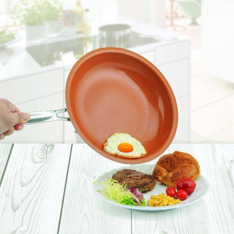 Poêle CleverCook Anti-Adhésive : Cuisine Saine et Facile