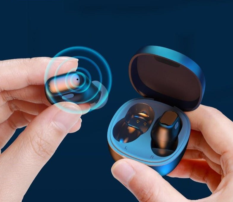 Écouteurs Bluetooth avec Boîtier de Charge - Son Cristallin et Autonomie de 25 Heures