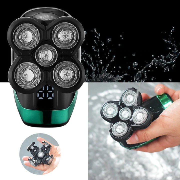 Rasoir Électrique 5 en 1 : Rasage Précis et Facile !