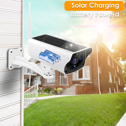 Caméra Solaire Full HD 1080P : Sécurité sans fil et éco-responsable