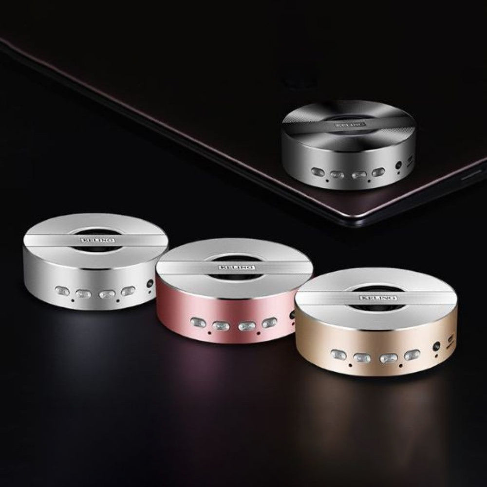 Haut-parleur Bluetooth Métal 3W – Son Puissant et Élégant