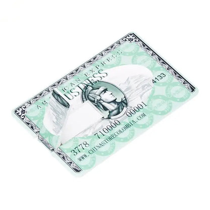 Clé USB ultra-mince 128 Go en forme de carte bancaire, pratique et stylée