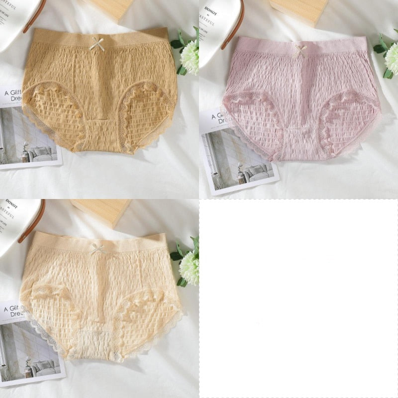 Culottes anti-bactériennes en coton pour femme - Lot de 3