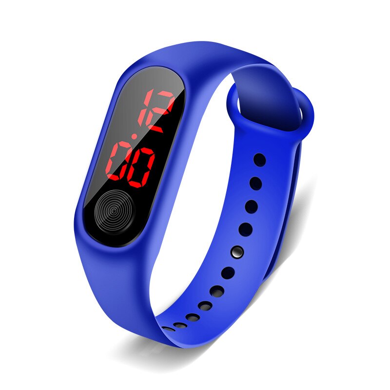 Montre LED numérique en silicone pour enfants - Style et confort au quotidien