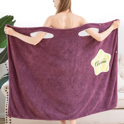 Robe Serviette Ultra Absorbante - Confort et Élégance après le Bain