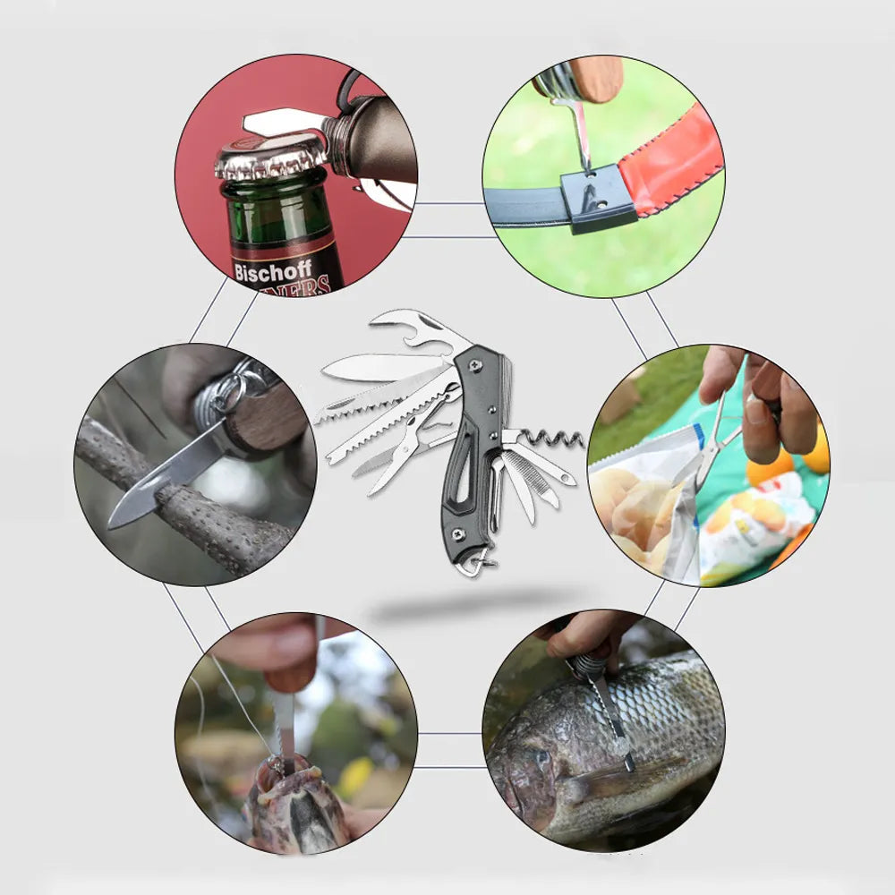 Couteau suisse multifonctionnel : l'outil idéal pour vos aventures et projets quotidiens