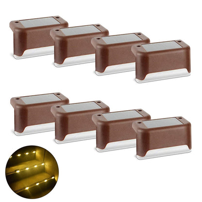 Ensemble de 8 lampes solaires imperméables pour vos soirées extérieures