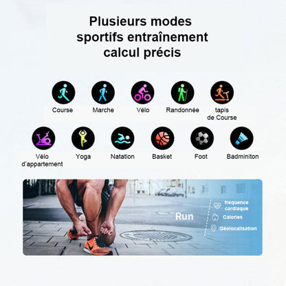 Montre Connectée Unisexe M26 Plus - Style Moderne et Fonctionnalités Avancées