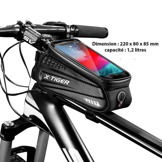 Sac de Transport Avant Imperméable pour Vélo et Scooter