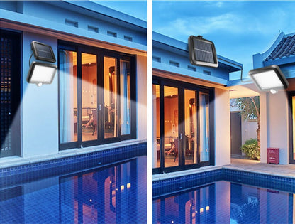 Lampe Murale Solaire Étanche avec Détecteur de Mouvement