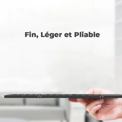 Clavier Pliable 2en1 avec Pavé Tactile - Idéal pour le Voyage !