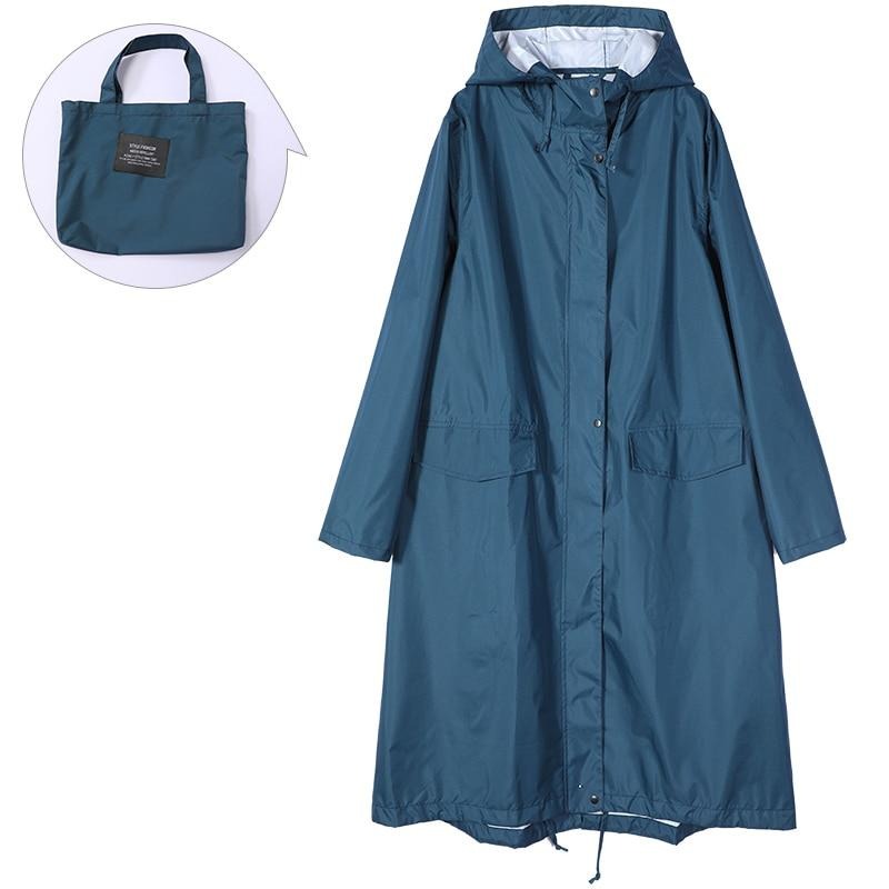Trench Imperméable à Capuche pour Femme - Élégance et Confort sous la Pluie