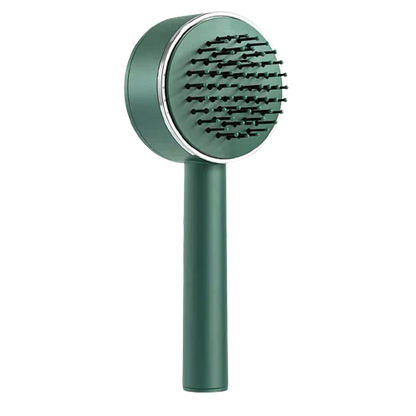 Brosse à cheveux autonettoyante 3 en 1 : démêlage doux et massage relaxant