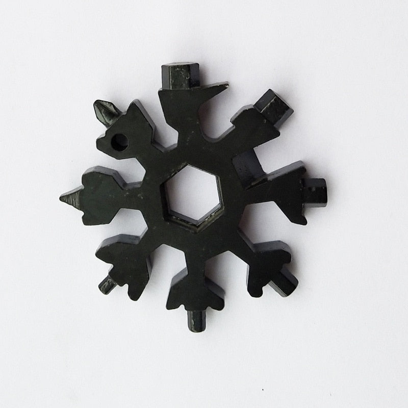 Clé Bricolage Universelle Flocon de Neige 18 en 1