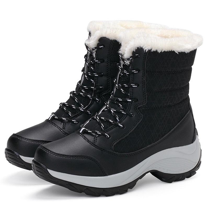 Bottes de neige imperméables et confortables pour un hiver stylé
