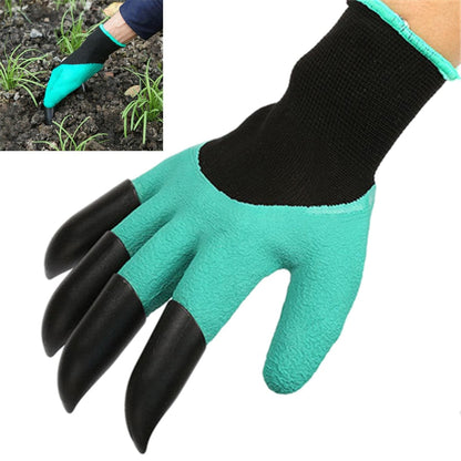 Gants de Jardinage en Caoutchouc avec Griffes Multifonctions