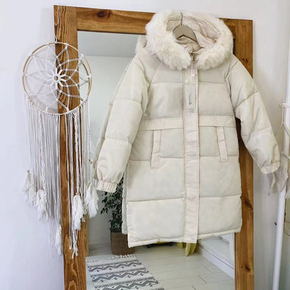 Parka Longue Diane à Capuche - Élégance et Confort pour l'Hiver