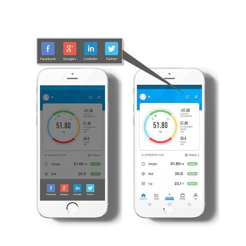 Balance Électronique Intelligente avec Suivi de Santé Avancé
