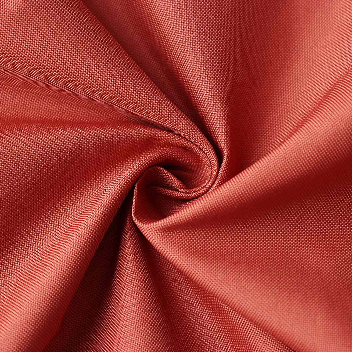 Voile d'ombrage rouge rouille - Protection UV 90% et imperméable