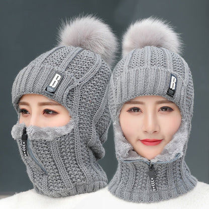 Bonnet Écharpe 2 en 1 Eden : Style et Confort pour l'Hiver