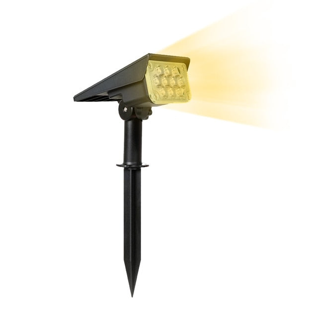 Projecteur LED Solaire Écologique - 1 Acheté, 1 Offert !