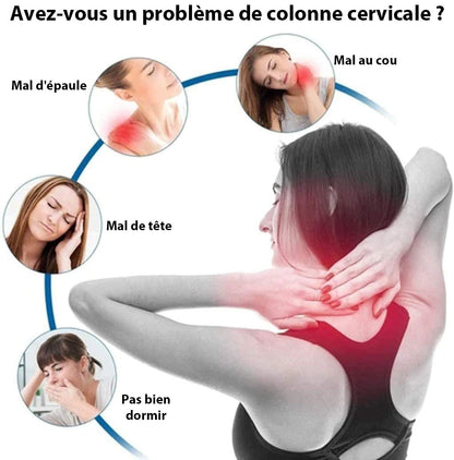 Oreiller de traction cervicale - Soulagement instantané des douleurs du cou